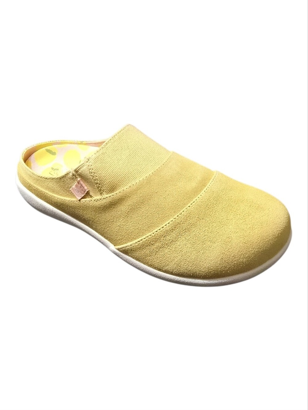 NIB Spenco Siesta Layered Bokeh Suede Mules / Clogs